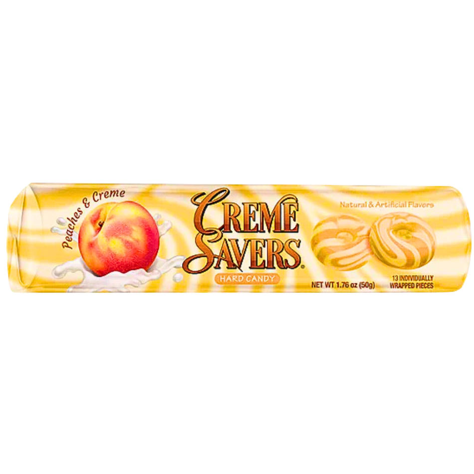 Creme Savers Rolls Peach and Creme - 1.76oz