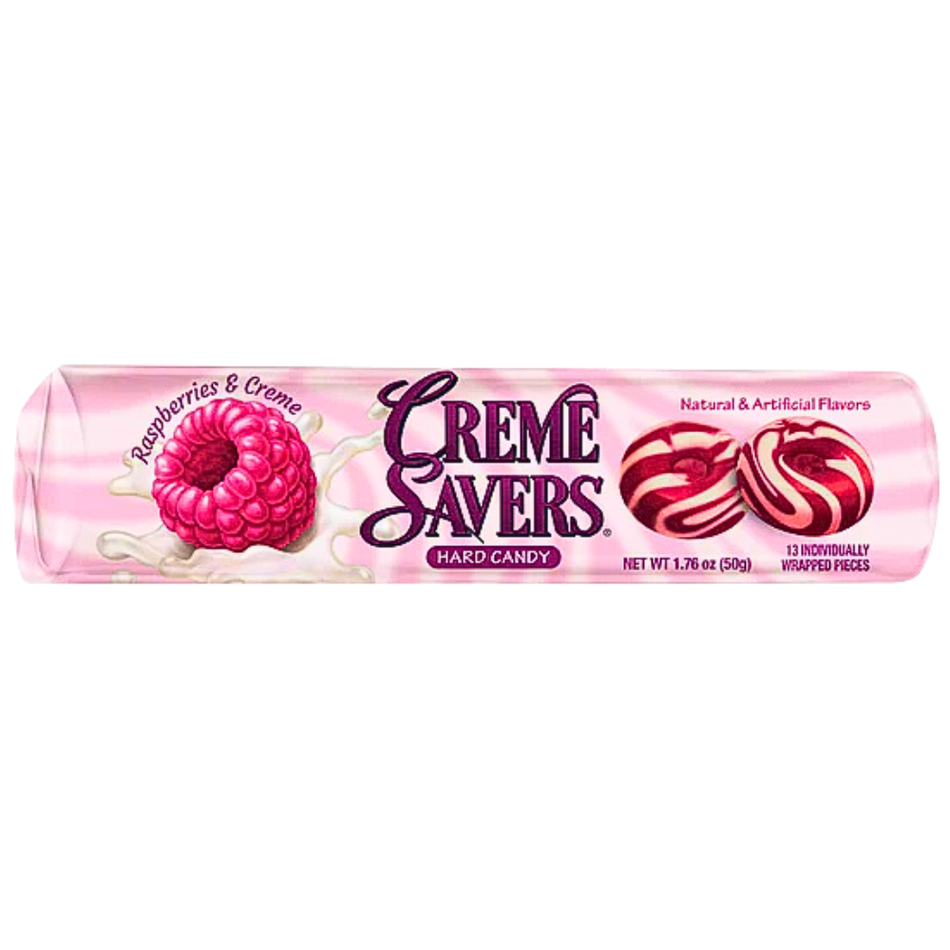 Creme Savers Rolls Raspberries and Creme - 1.76oz
