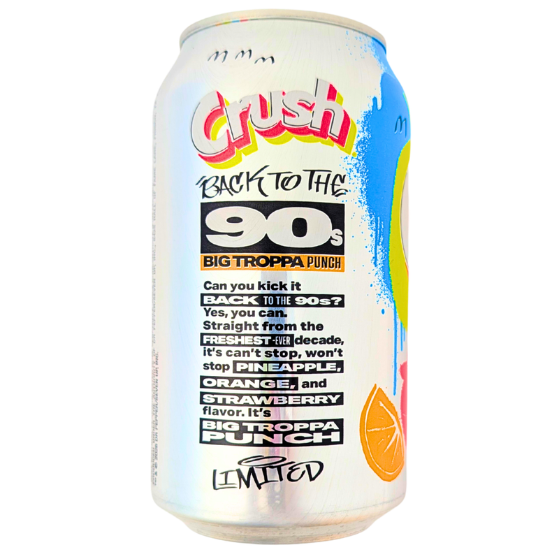 Crush Back to the 90s Big Troppa Punch - 355mL