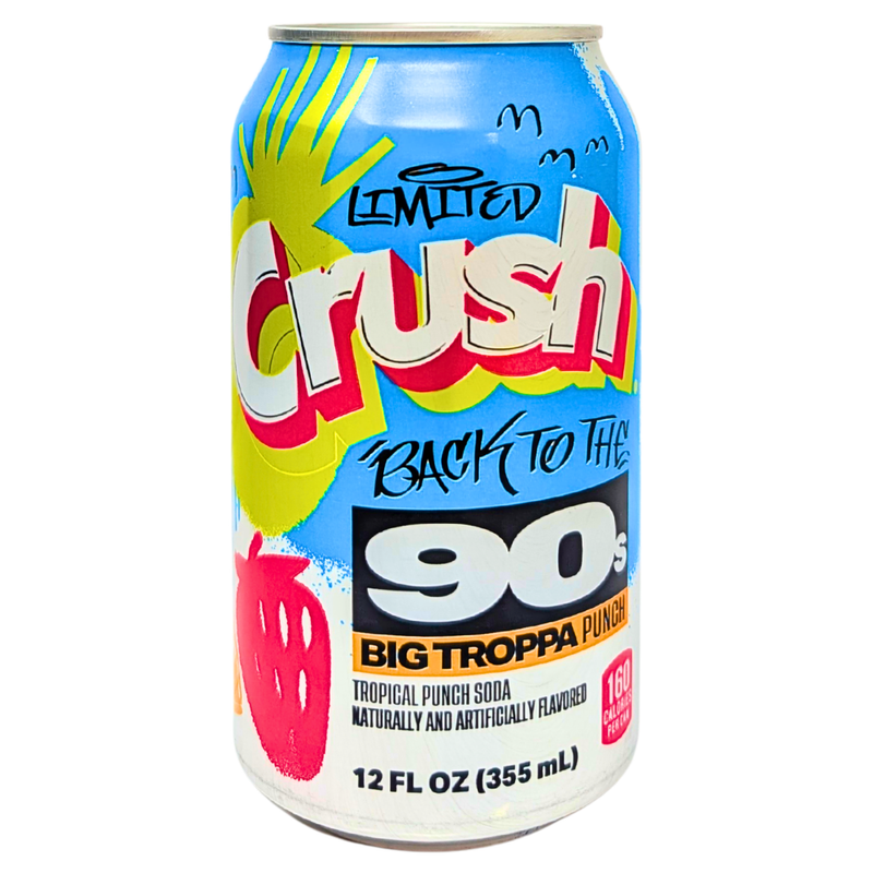 Crush Back to the 90s Big Troppa Punch - 355mL