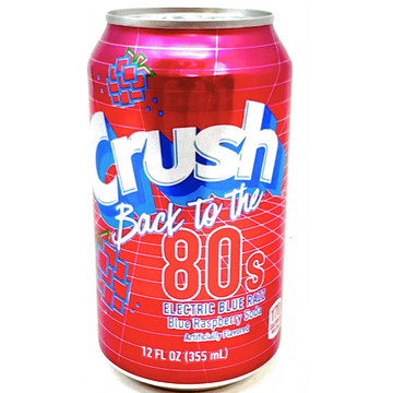 Crush Electric Blue Razz - 355mL