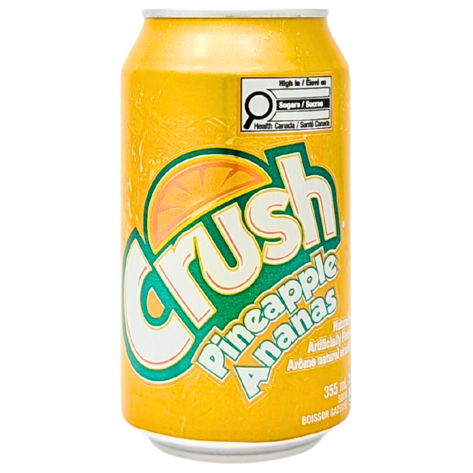 Crush Pineapple Soda - 355mL