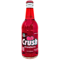 Crush Strawberry Soda in Glass - 12oz