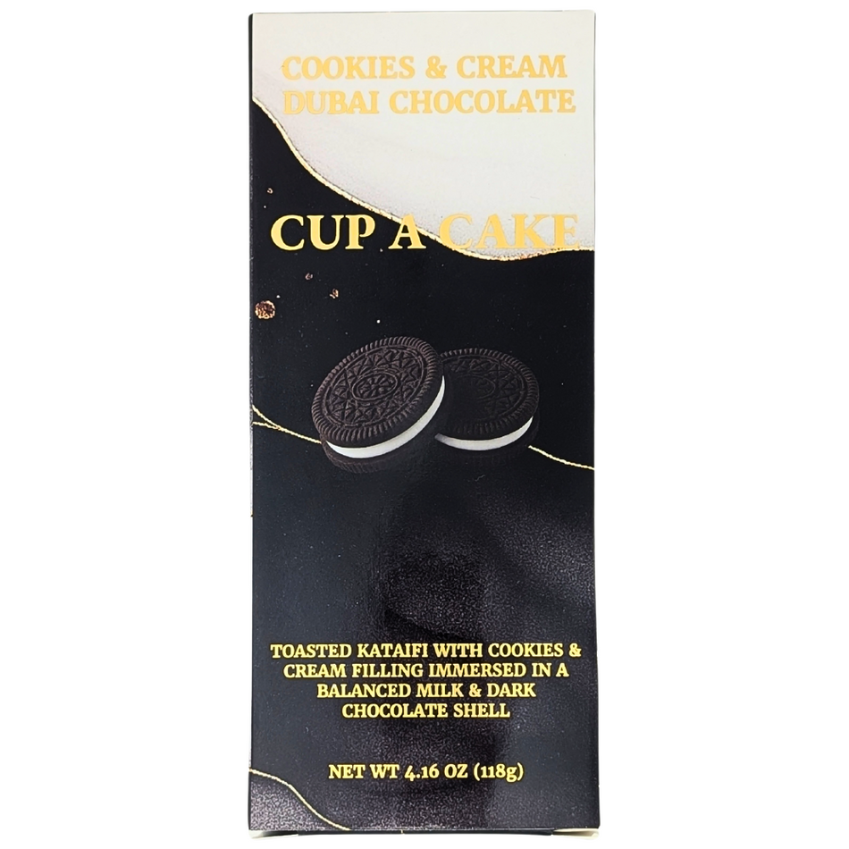 Cup A Cake Cookies & Cream Dubai Chocolate - 118g