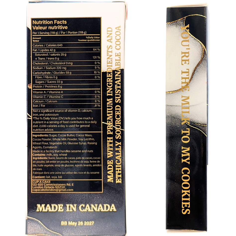 Cup A Cake Cookies & Cream Dubai Chocolate - 118g