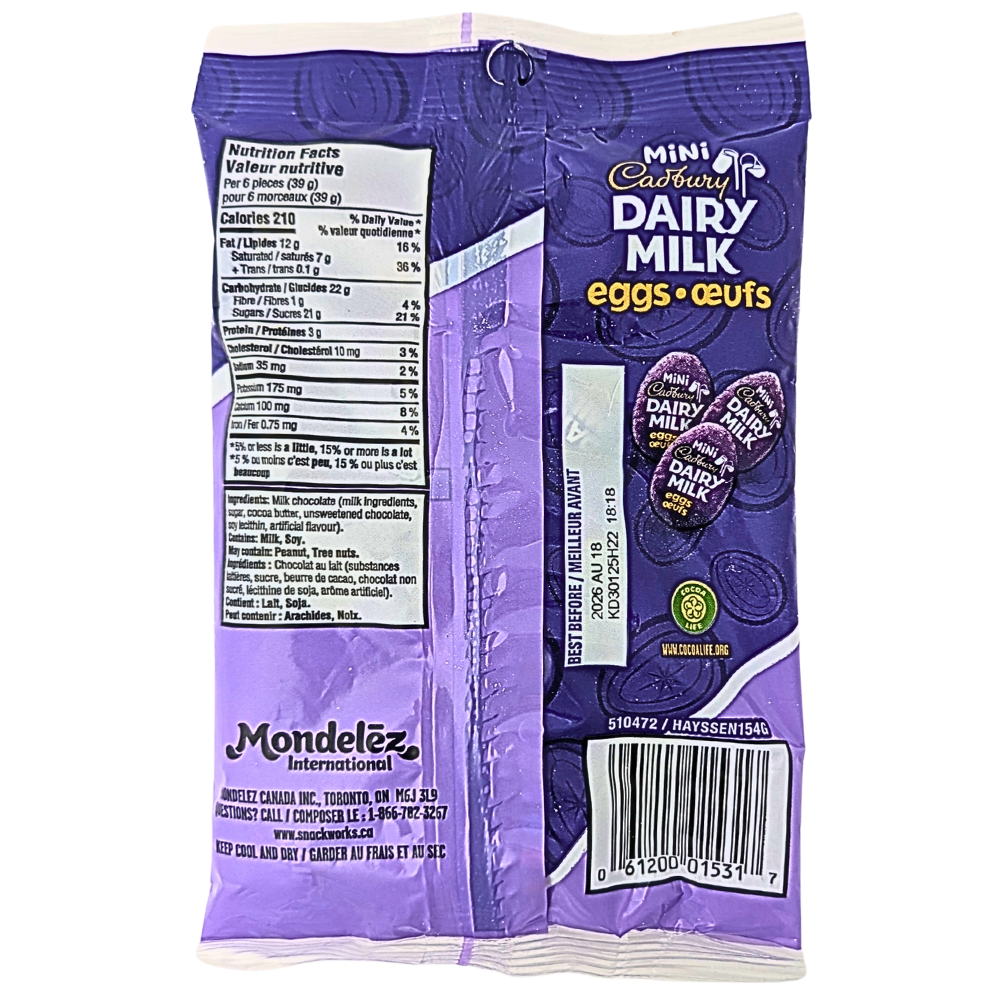 Cadbury Dairy Milk Mini Eggs - 148g