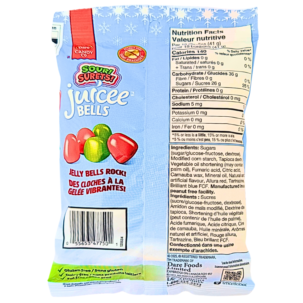 Dare Sour Juicee Bells - 225g