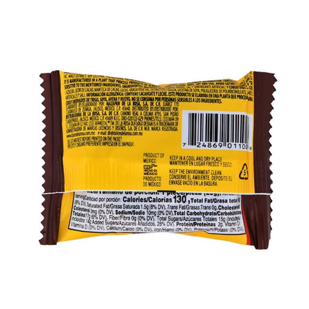 De La Rosa Marzipan Chocolate Covered Peanut Candy - 25g Nutrition Facts Ingredients