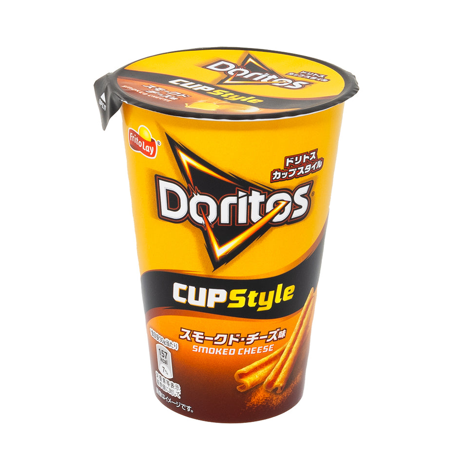 Doritos Cup Style Smoked Cheese Chips (Japan) - 60g - Doritos - Doritos Chips - Doritos Potato Chips - Doritos Cheese Chips - Japan Chips - Japanese Chips - Japanese Snacks