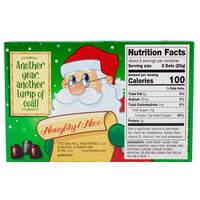 Dots Lumps of Coal - 6oz Nutrition Facts Ingredients  Gummy Candy - Christmas Candy - Stocking Stuffer