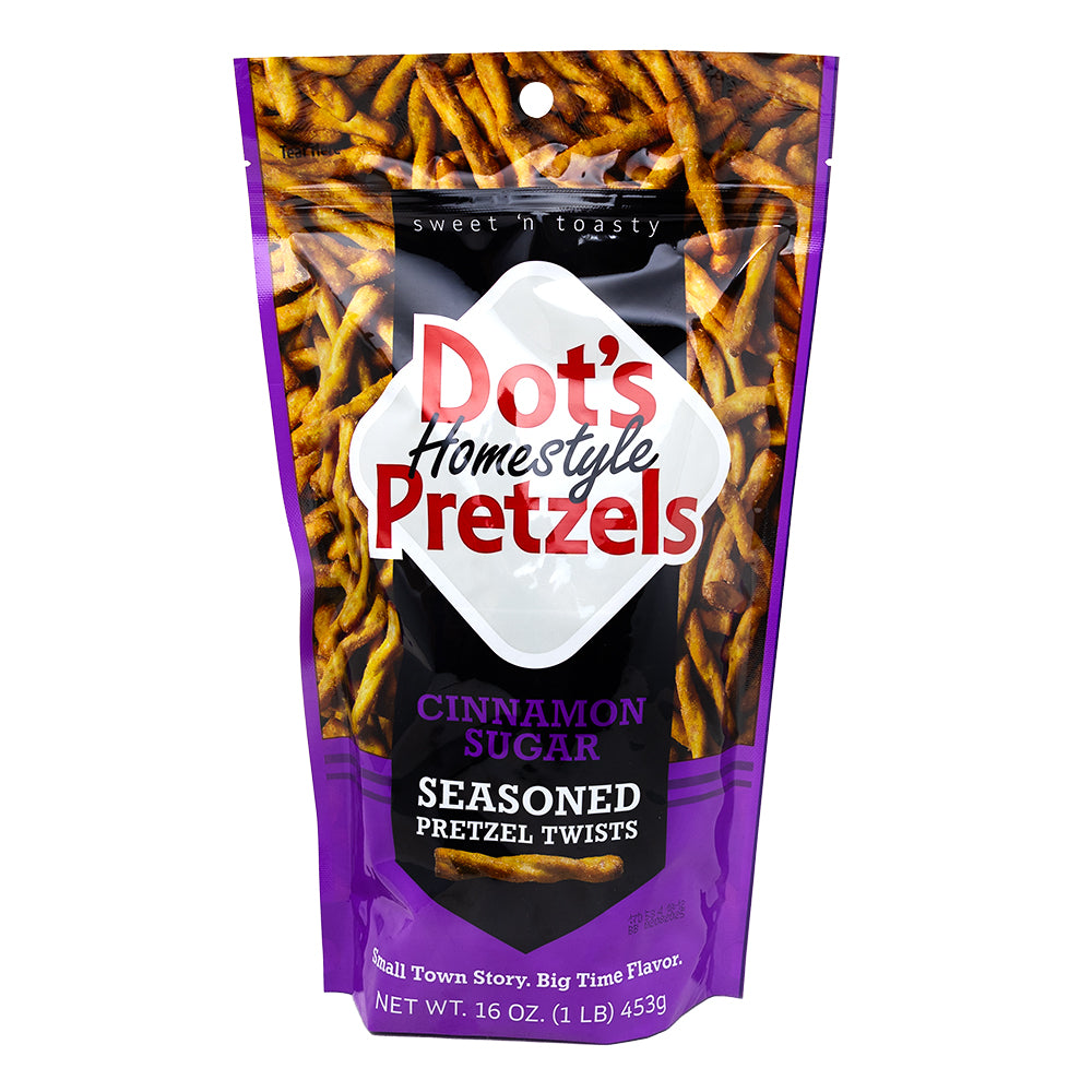 Dots Pretzels Twists Cinnamon Sugar - 453g