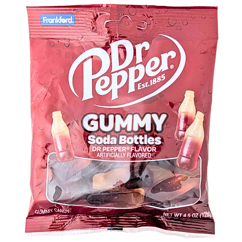 Dr Pepper Gummy Soda Bottles - 4.5oz