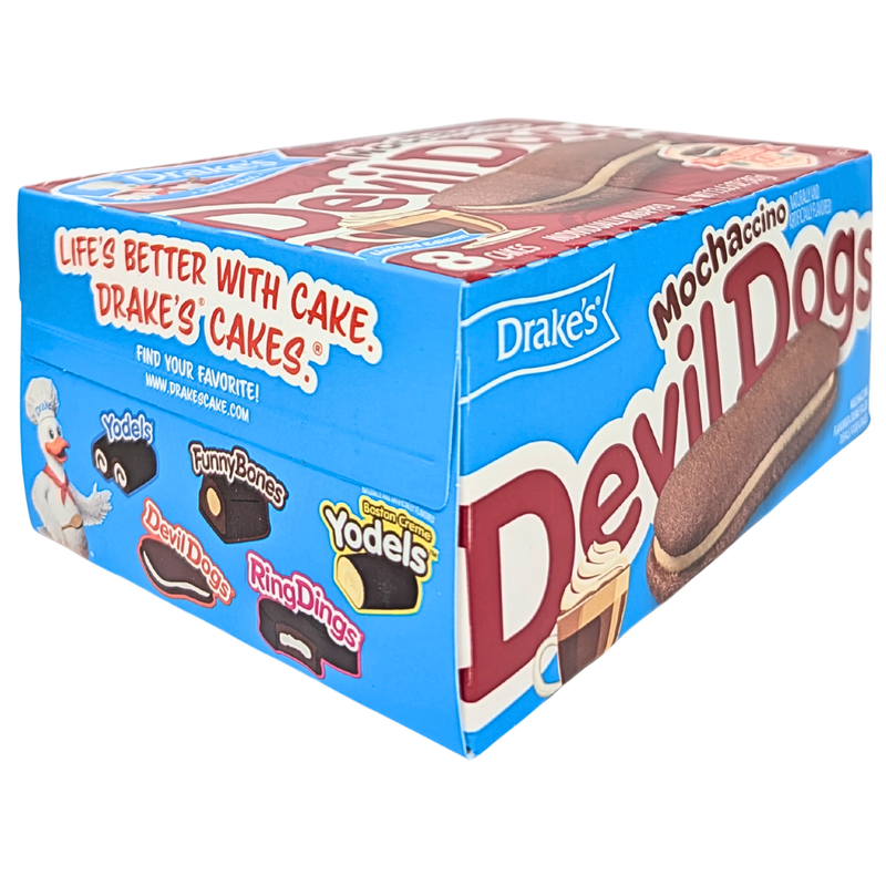Drake's Mochaccino Devil Dogs (8 Cakes) - 387g **BB Aug 24 2026**