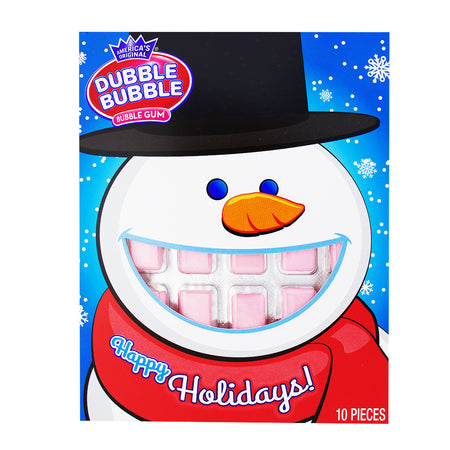 Dubble Bubble Holiday Gum Cards - 10pcs - Dubble Bubble Holiday Gum Cards - Christmas Bubblegum - Festive Trading Card Gum - Holiday Treats for Kids - Stocking Stuffer Bubblegum - Collectible Christmas Candy - Limited Edition Gum Cards - Seasonal Gum Delights - Holiday Gifting Candy - Dubble Bubble Gum - Christmas Candy - Christmas Treats