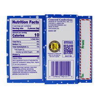 Dubble Bubble Holiday Gum Cards - 10pcs Nutrition Facts Ingredients - Christmas Candy - Stocking Stuffer - Bubblegum - Bubble Gum
