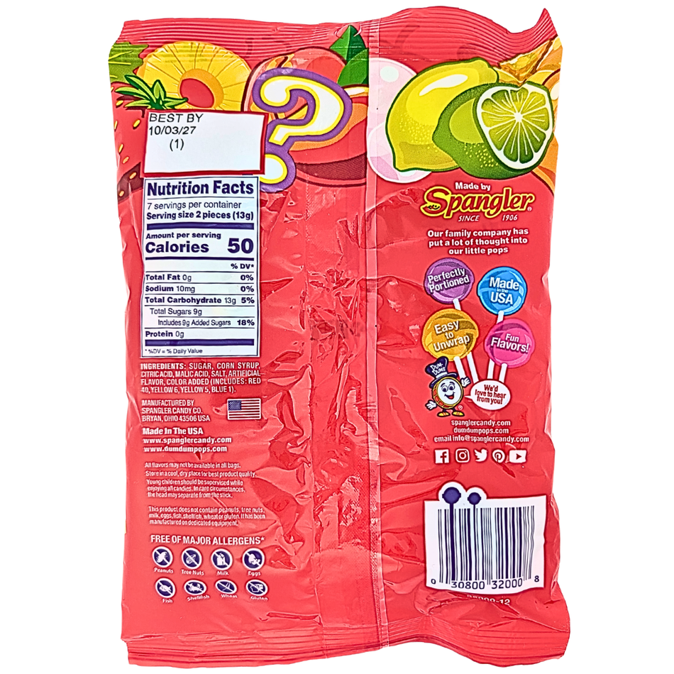 Dum Dums Original Mix - 3.5oz