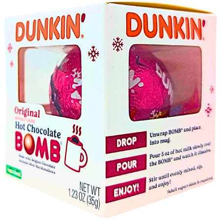 Dunkin' Original Hot Chocolate Bomb - 1.6oz