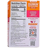 Dunkin' Singles To Go Zero Sugar - Strawberry Dragonfruit Lemonade - 10 Pack