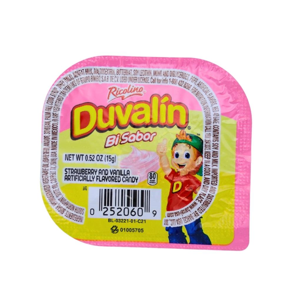 Duvalin Strawberry Vanilla - 18ct Box - Mexican Candy - Bulk Candy