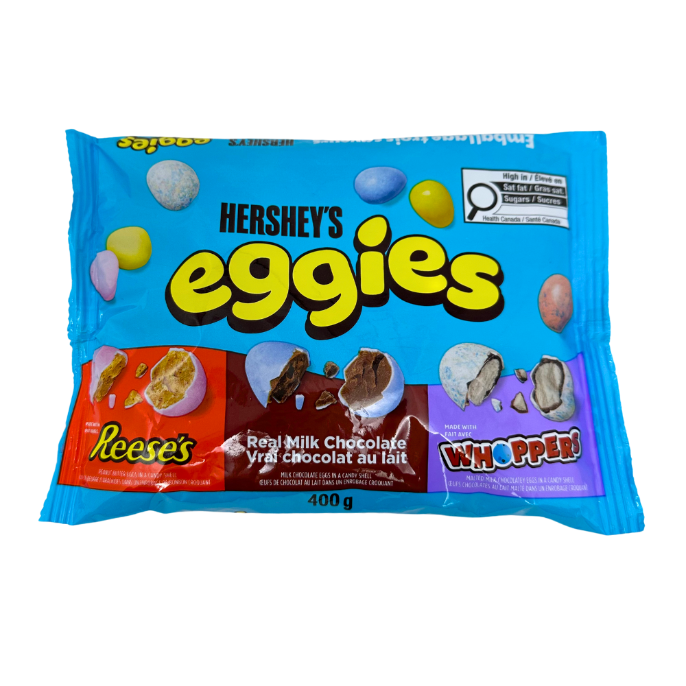 Eggies R Hershey's Eggies Triple Flavour Fun Pack - 400g | Candy Funhouse ...