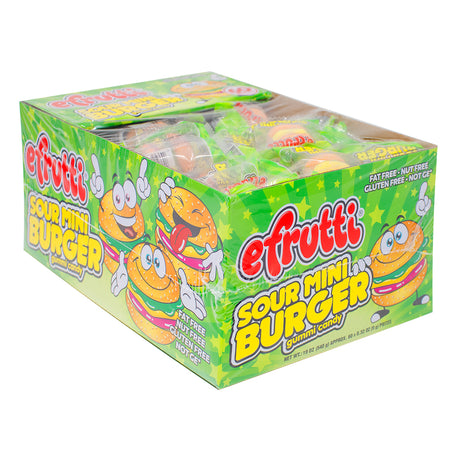 efrutti Gummi Sour Burger Candy