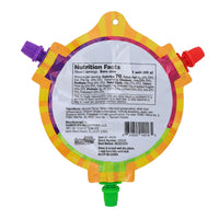 Electro Fusion Sour Gel Candy - 2.11oz Nutrition Facts Ingredients - Sour Candy - Strawberry Candy - Green Apple Candy - Grape Candy