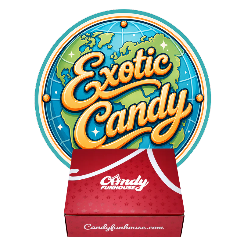 Exotic Candy Funbox™ Exotic Candy Funbox - Exotic Candy - Exotic Flavours - Exotic Sweets - Exotic Treats - International Candy - International Sweets