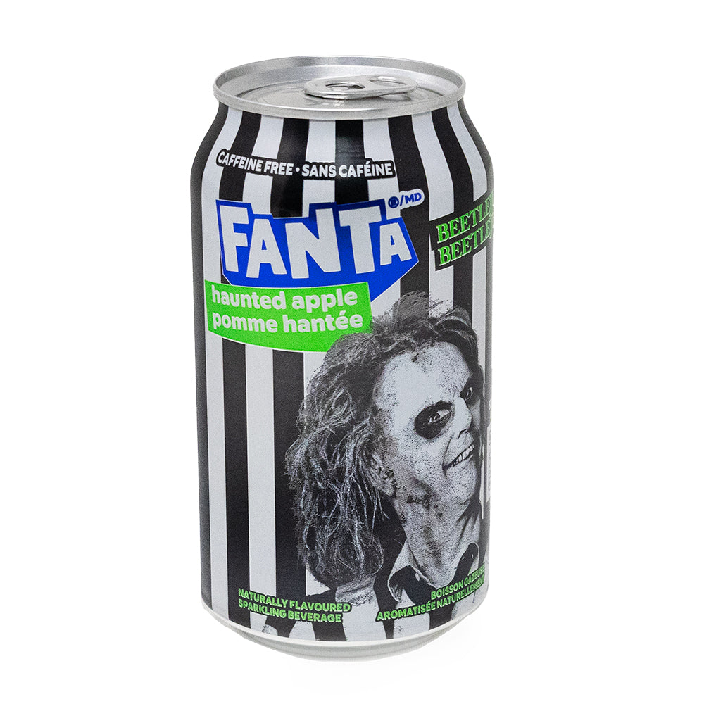 Fanta Haunted Apple Beetlejuice - 355mL - Fanta - Fanta Soda - Fanta Drink - Fanta Beetlejuice - Fanta Apple Beetlejuice - Apple Juice