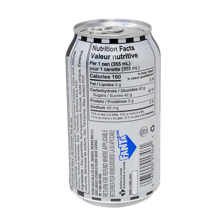 Fanta Haunted Apple Beetlejuice - 355mL  Nutrition Facts Ingredients - Fanta - Fanta Soda - Fanta Drink - Fanta Beetlejuice - Fanta Apple Beetlejuice - Apple Juice