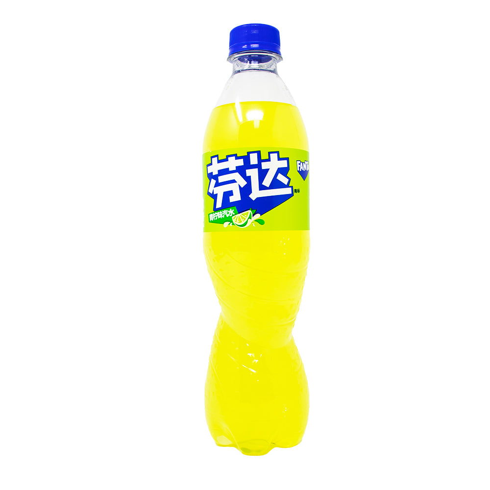 Fanta Lime Drink (China) - 500mL - Fanta - Fanta Lime - Fanta Soda - Fanta Drink - Fanta Beverage - Citrus Drink - Citrus Soda - Lime Soda - Lime Drink - Fanta Flavor