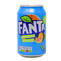 Fanta Pineapple & Grapefruit - 330mL - Fanta Pineapple & Grapefruit - Tropical Tango - Citrusy Punch - Fizzy Fiesta - Exotic Paradise - Bold Flavours - Beachside Getaway - Refreshing Burst - Summer BBQ - Tropical Bliss