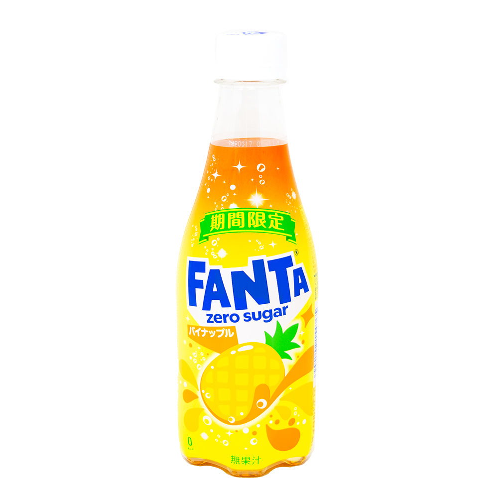 Fanta Pineapple Zero Sugar (China) - 410mL