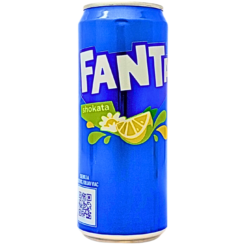Fanta Shokata Elderflower & Lemon (Poland) - 330mL
