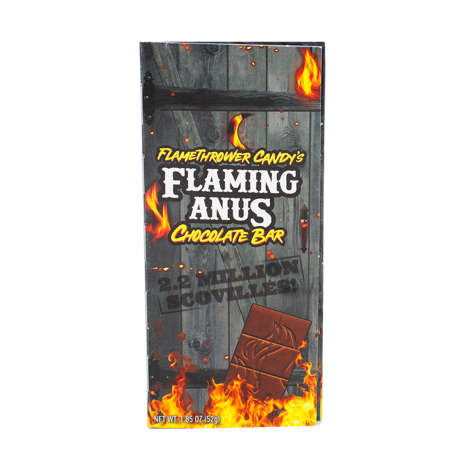 Flamethrower Flaming Anus Chocolate Bar (UK)- 52g