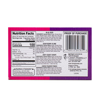 Candy Flip and Dip Gumy Sticks & Sour Dip - 3.4oz Nutrition Facts Ingredients - Flip and Dip Candy - Sour Candy - Gummy Candy - Gummy - Gummies - Gummy Sticks - Sour Dip - Flip and Dip Gummy Sticks & Sour Dip