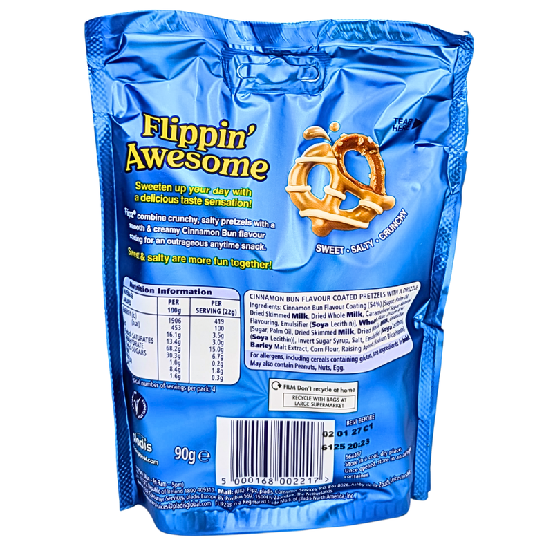 Flipz Cinnamon Bun Pretzel - 90g