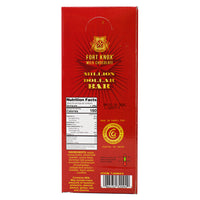 Fort Knox Million Dollar Bar - 2oz Nutrition Facts Ingredients - Chocolate Bar - Chocolate Money