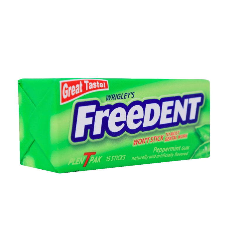Freedent Peppermint Chewing Gum Candy Funhouse