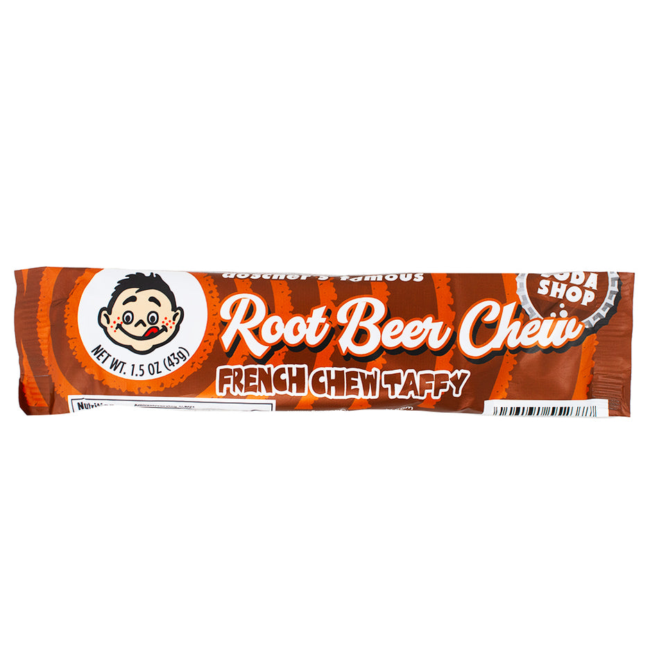 Doscher's Soda Pop Chew Root Beer - 1.5oz - Doscher's - Doscher - Chewy Candy - Soda Pop Candy - Root Beer - Root Beer Candy