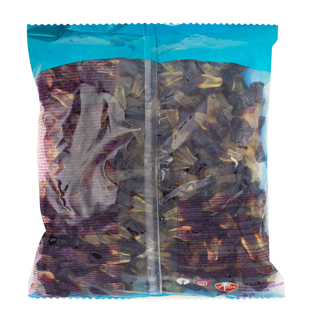 Astra Sweets Frisia Gummy Cola Bottles Sugar Free Candy - 1.5kg  Nutrition Facts Ingredients