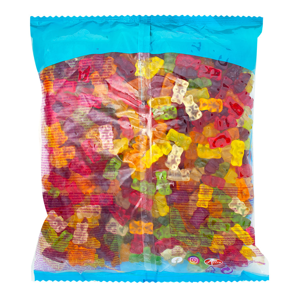 Astra Sweets Frisia Gummy Bears Sugar Free - 1.5kg  Nutrition Facts Ingredients