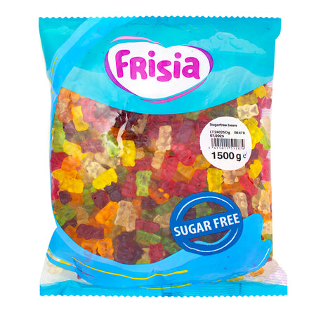 Astra Sweets Frisia Gummy Bears Sugar Free - 1.5kg