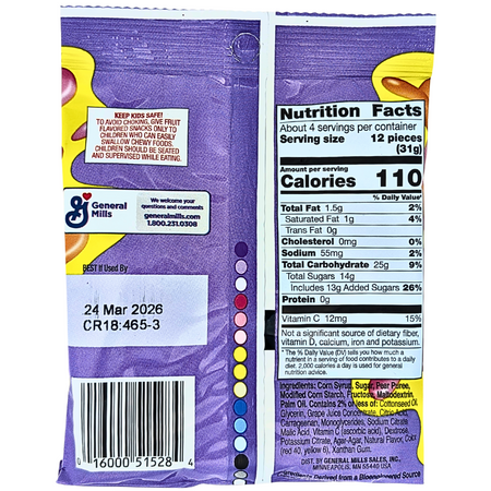 Fruit Gushers Flavor Mixers - 4.25oz