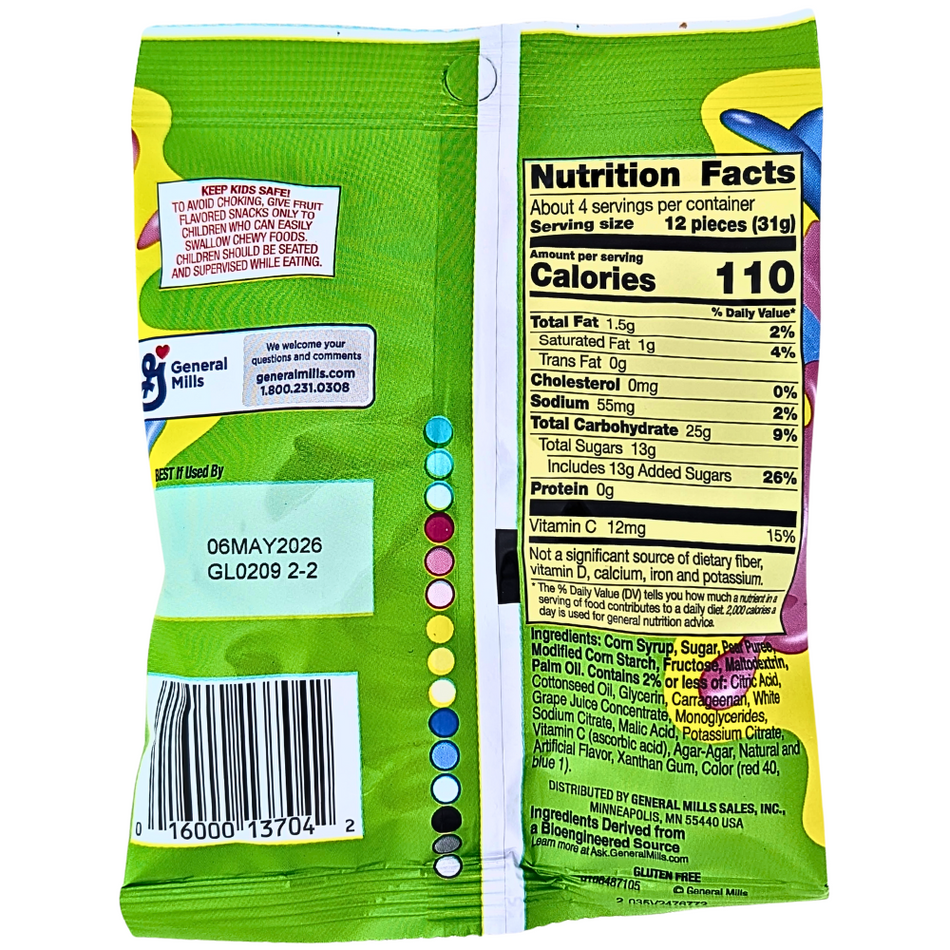 Fruit Gushers Super Sour Berry - 4.25oz