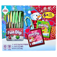 Fun Dip Holiday Candy Canes - 5.23oz