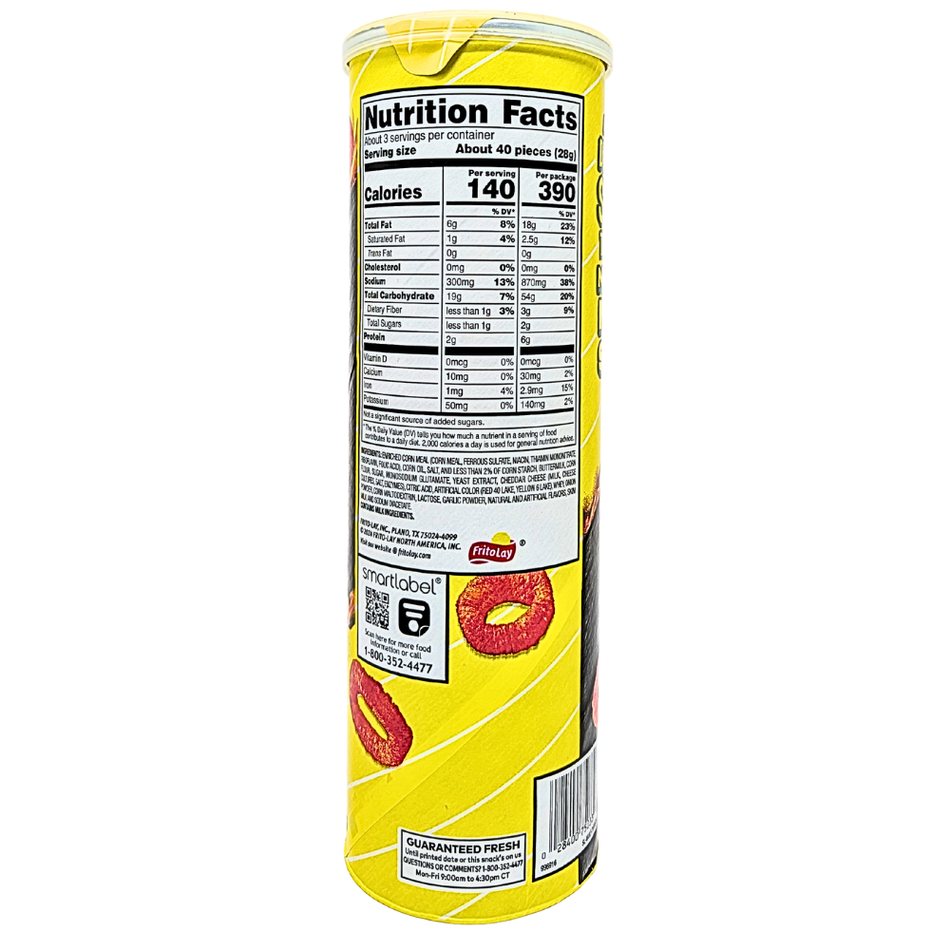 Funyuns Flamin' Hot Minis Canister - 2.875oz *BB Feb 24 2026*