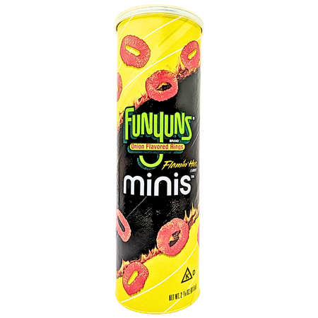 Funyuns Flamin' Hot Minis Canister - 2.875oz *BB Feb 24 2026*
