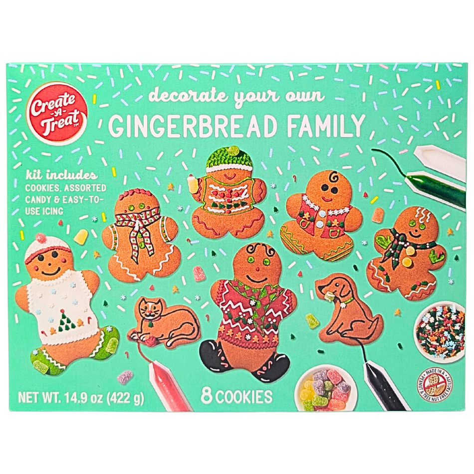 Gingerbread Family Kit - 14.9oz