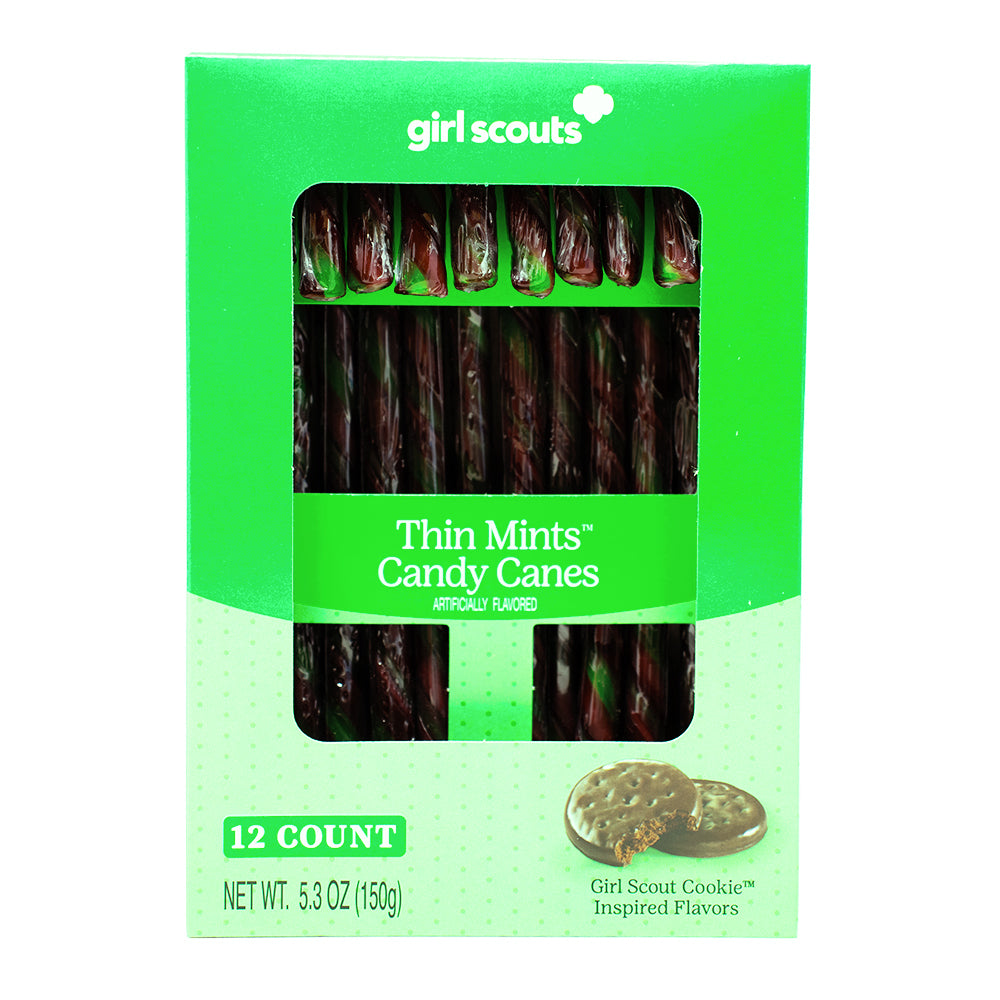 Girl Scouts Thin Mint Candy Canes - 5.3oz