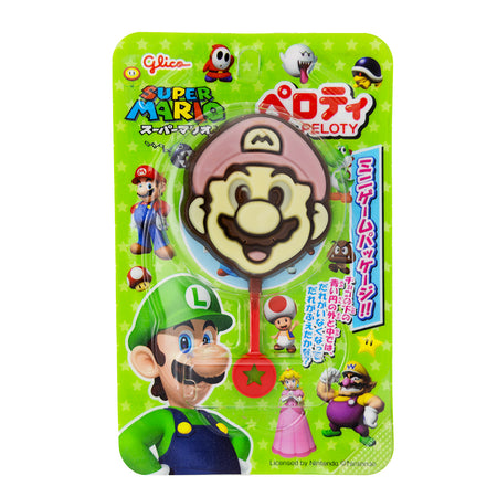 Glico Super Mario Chocolate Lollipops (Japan) - 20g